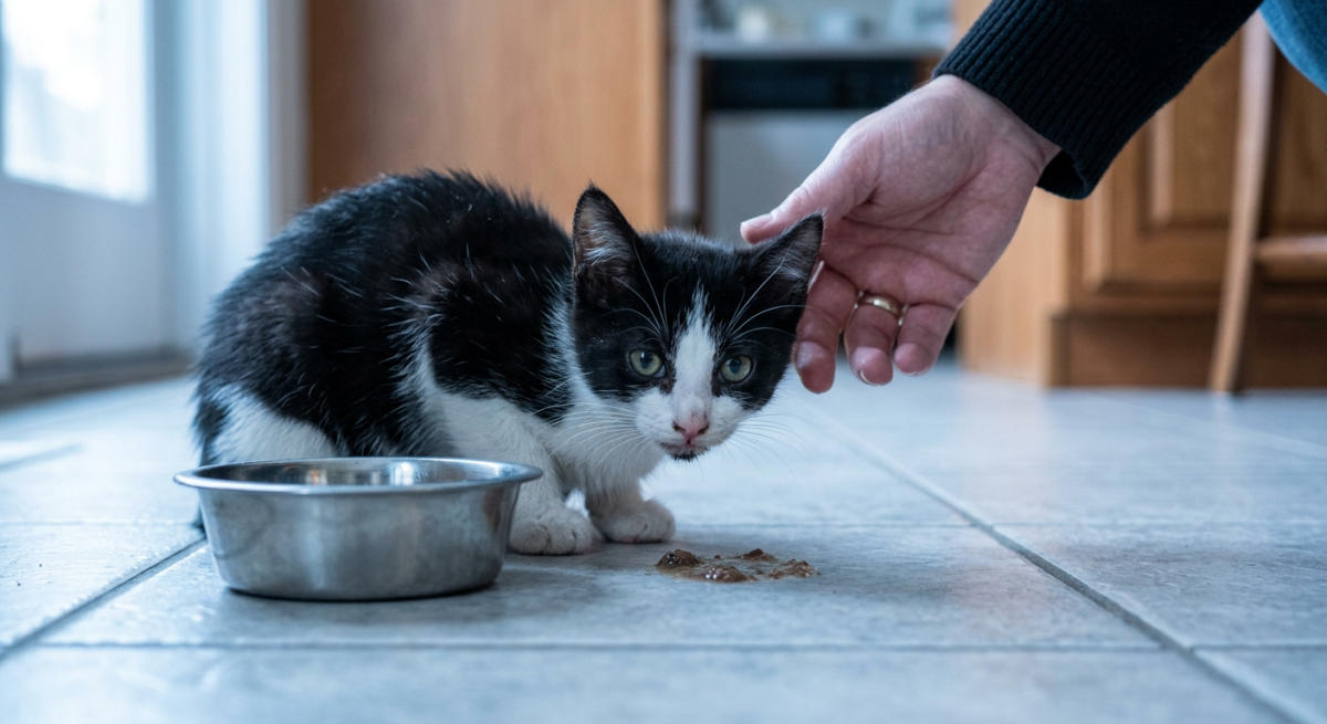 なぜ子猫は吐く？獣医が教える愛猫の嘔吐対策