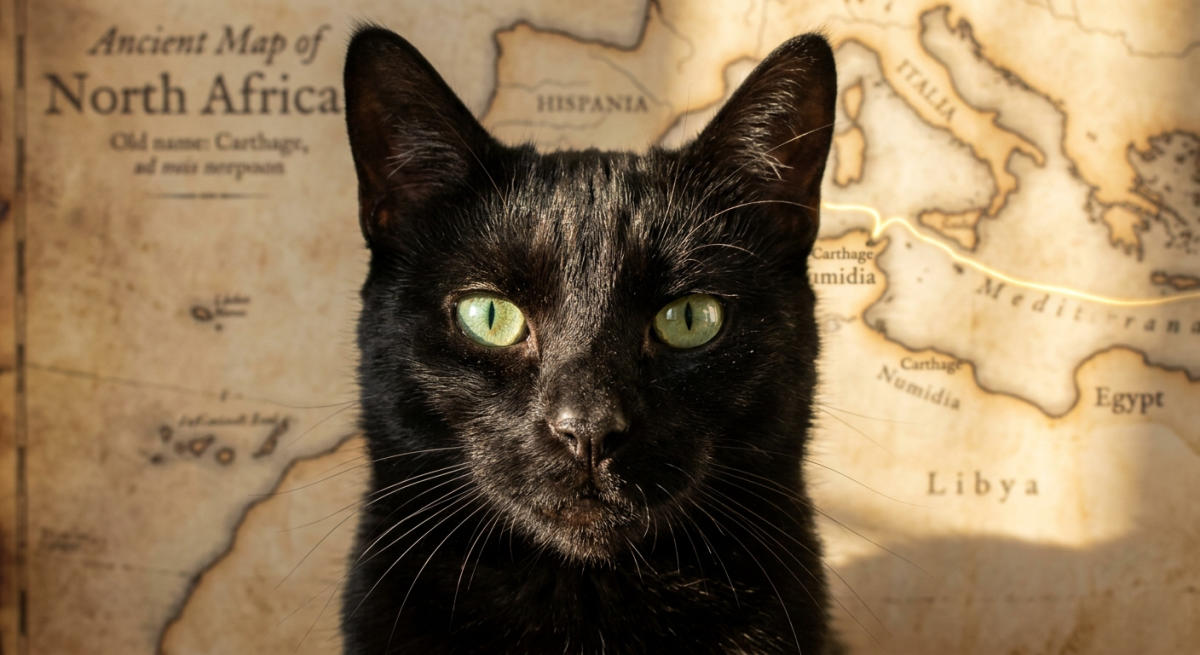 猫のルーツは北アフリカ、中国には別の古代猫