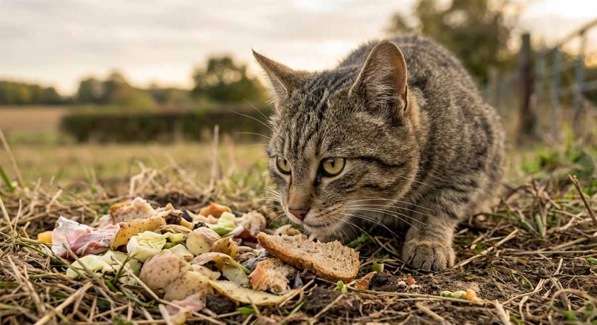 ドイツ野生猫の食性変化 人間活動が影響